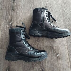 Original Swat Mens Classic 9" Side Zip Black Boots Size 11